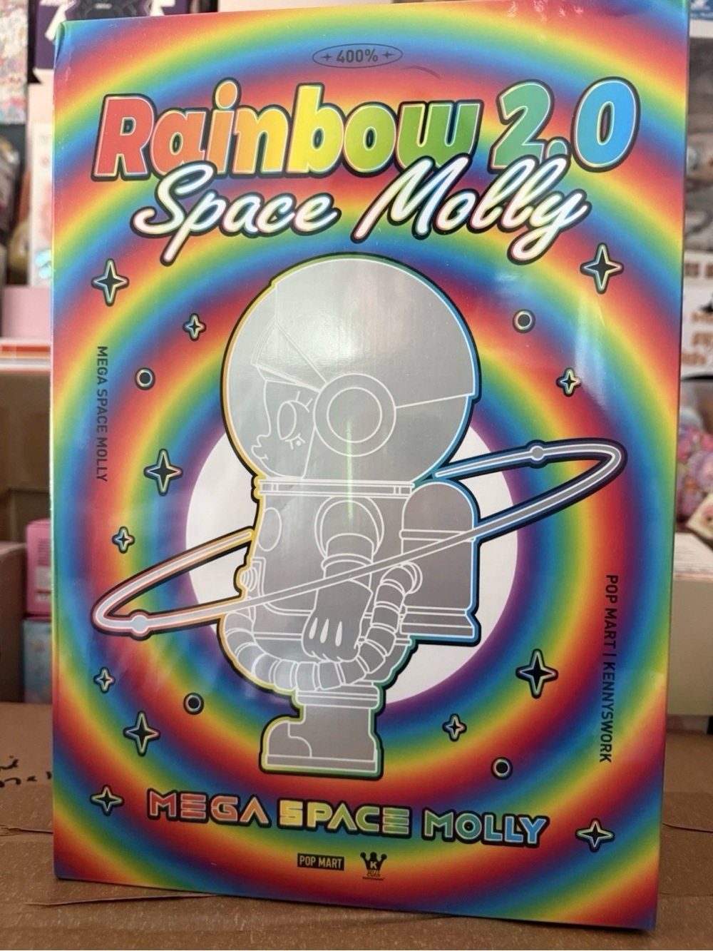 Mega Space Molly 400% Pride 2.0 Rainbow